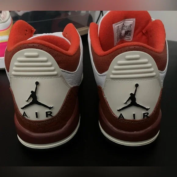 Nike Air Jordan Three 3 Retro GS Mars Stone Sneakers Shoes DV7028 108 - Picture 9 of 12